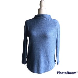 Old Navy Blue Mock Turtleneck Sweater-Sz S    NWT